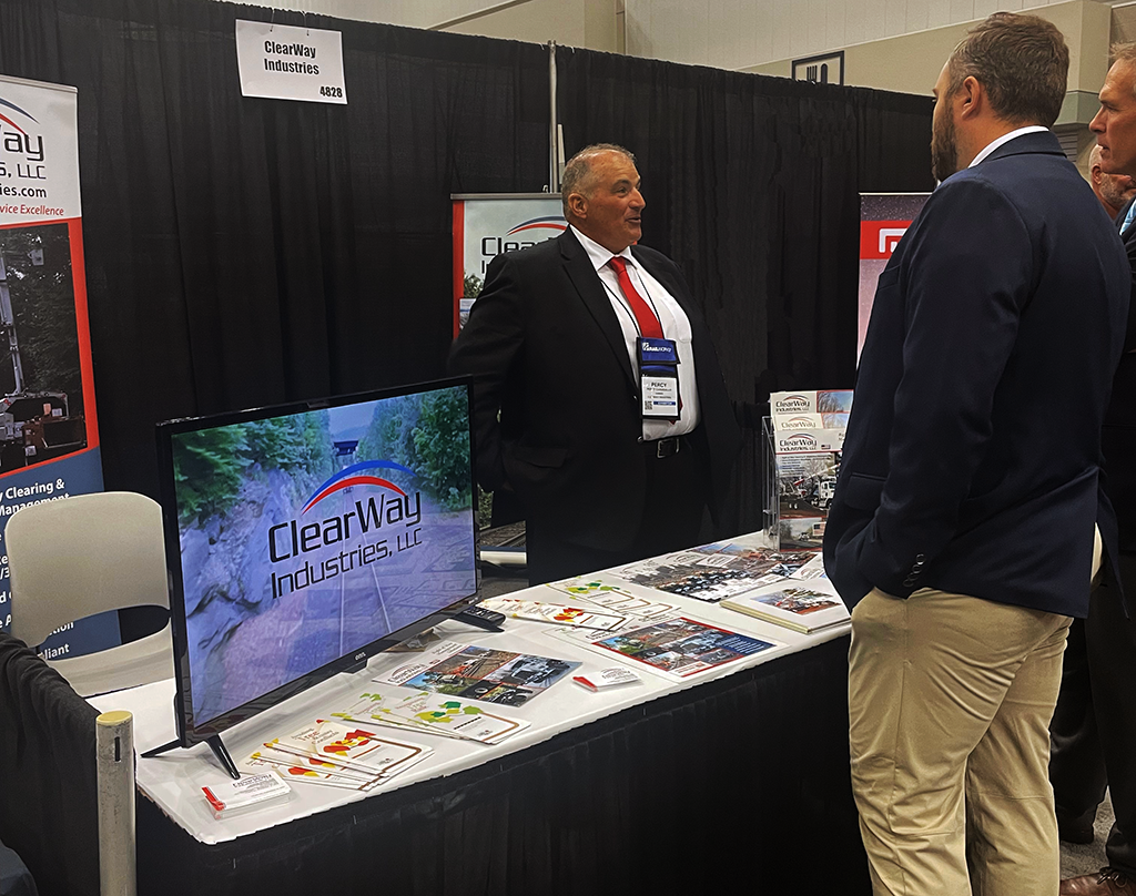 Clearway Industries exhibits at the AREMA Conference in Indianapolis