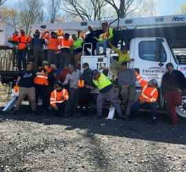 Clearway industries service excellence and team spirit in tree services